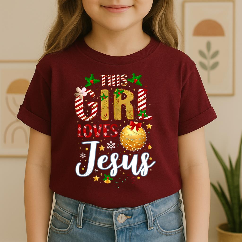This Girl Loves Jesus Christmas