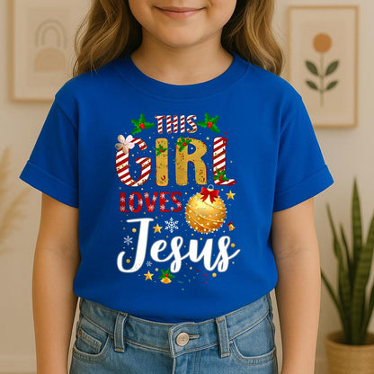This Girl Loves Jesus Christmas