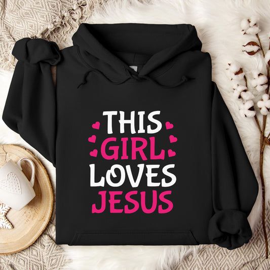 This Girl Loves Jesus Hoodie