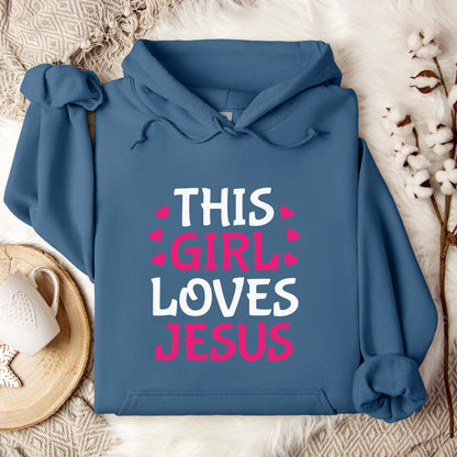 This Girl Loves Jesus Hoodie