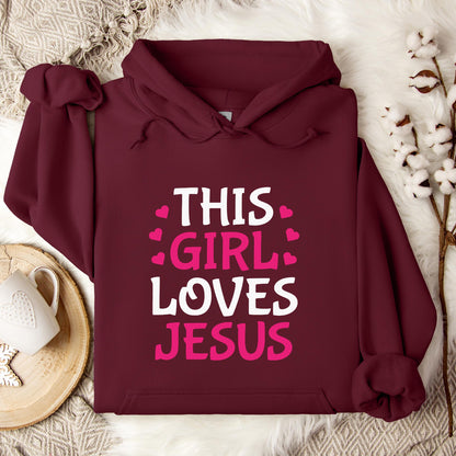 This Girl Loves Jesus Hoodie