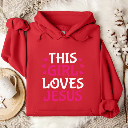 This Girl Loves Jesus Hoodie