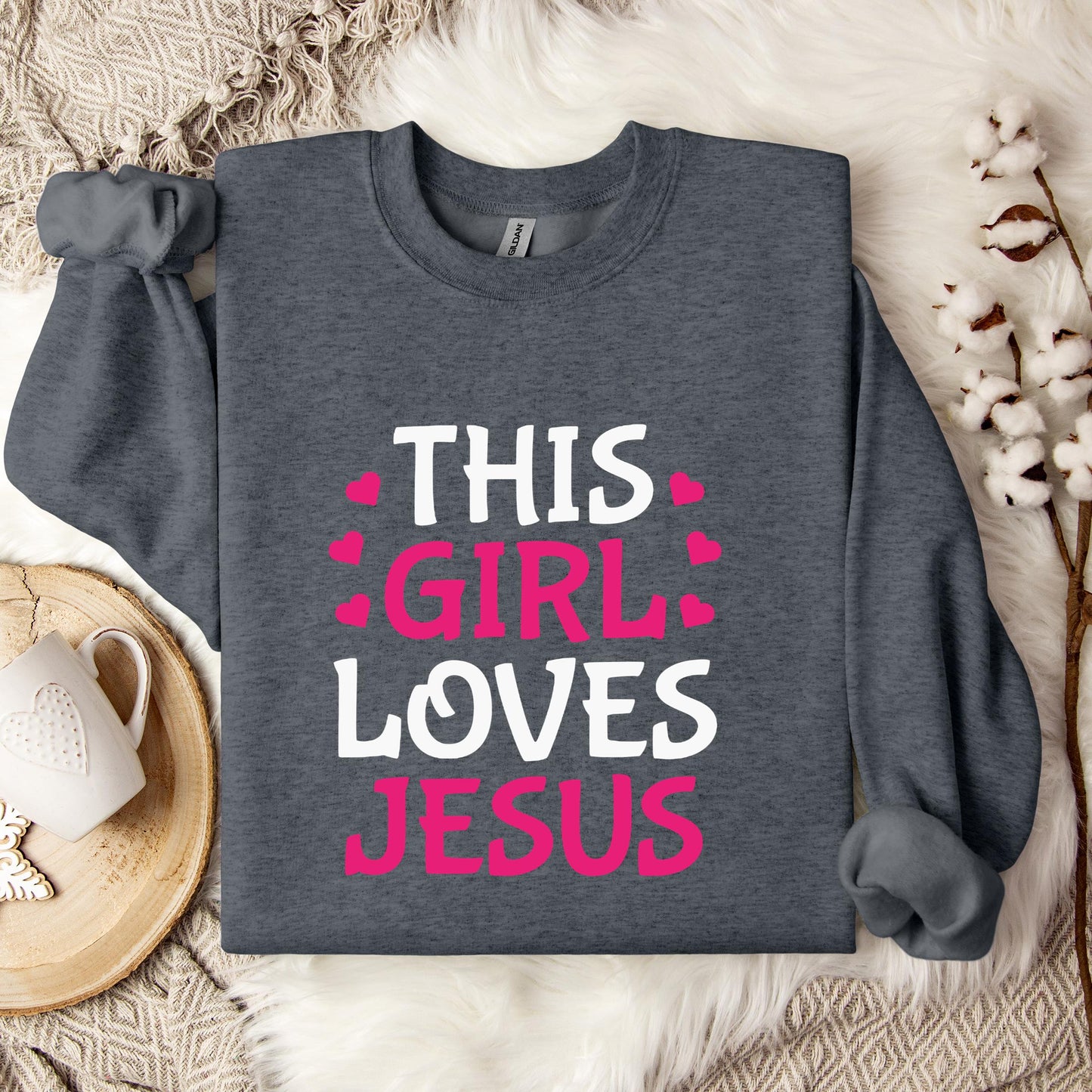 This Girl Loves Jesus Sweatshirt
