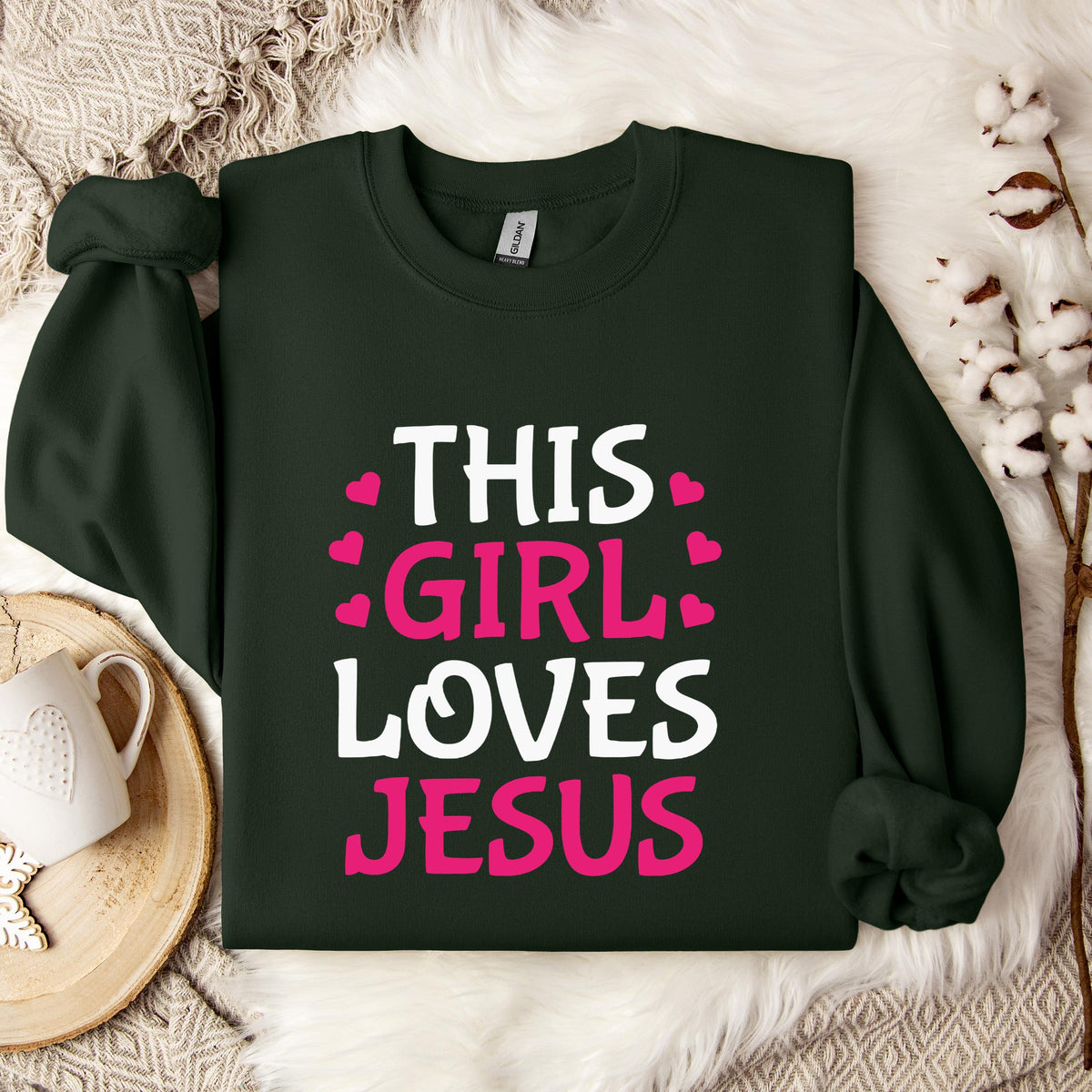 This Girl Loves Jesus Sweatshirt