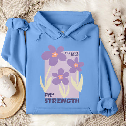 This Lord Is My Strength Psalm 118.14 Hoodie