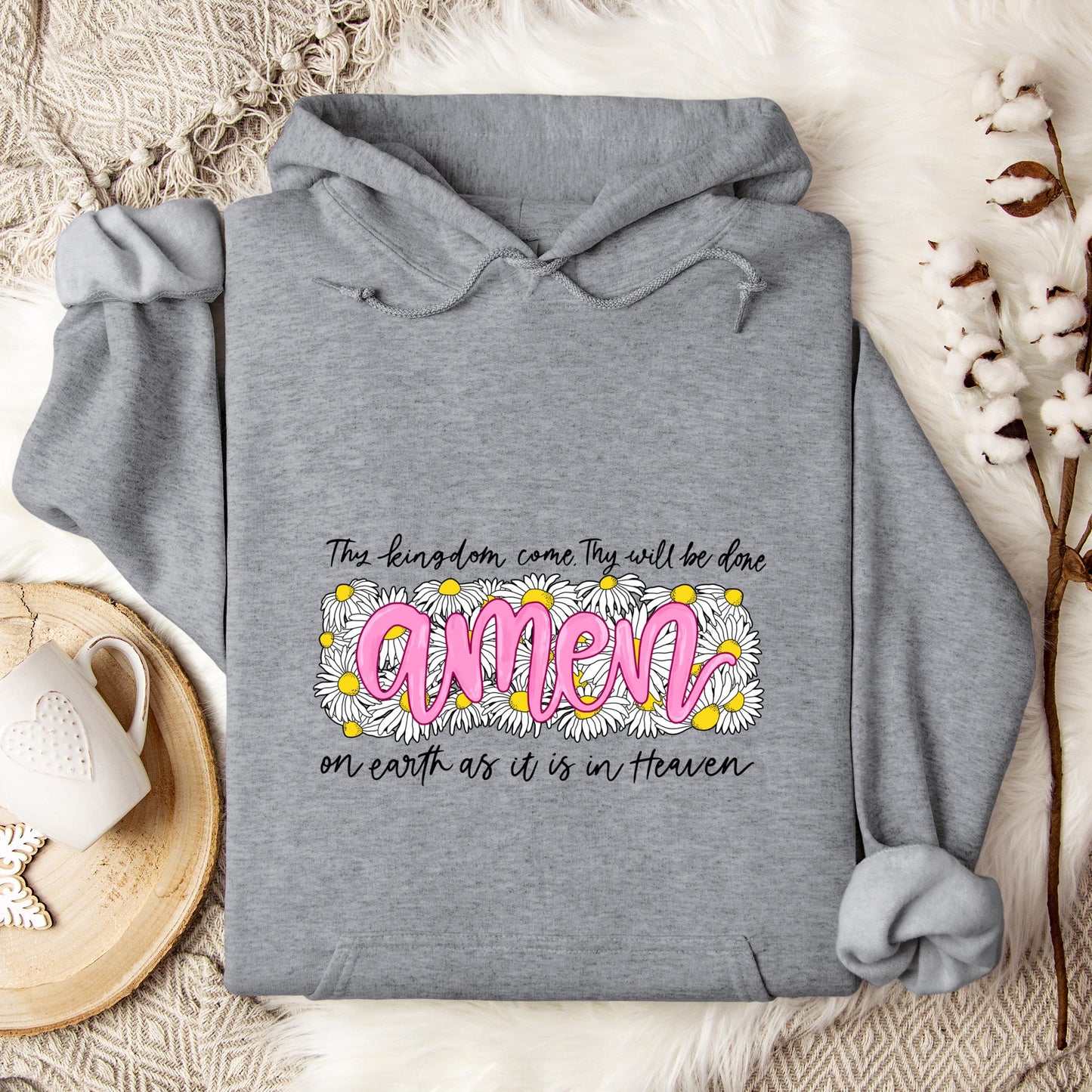 Thy Kingdom Come Thy Will Be Done Hoodie