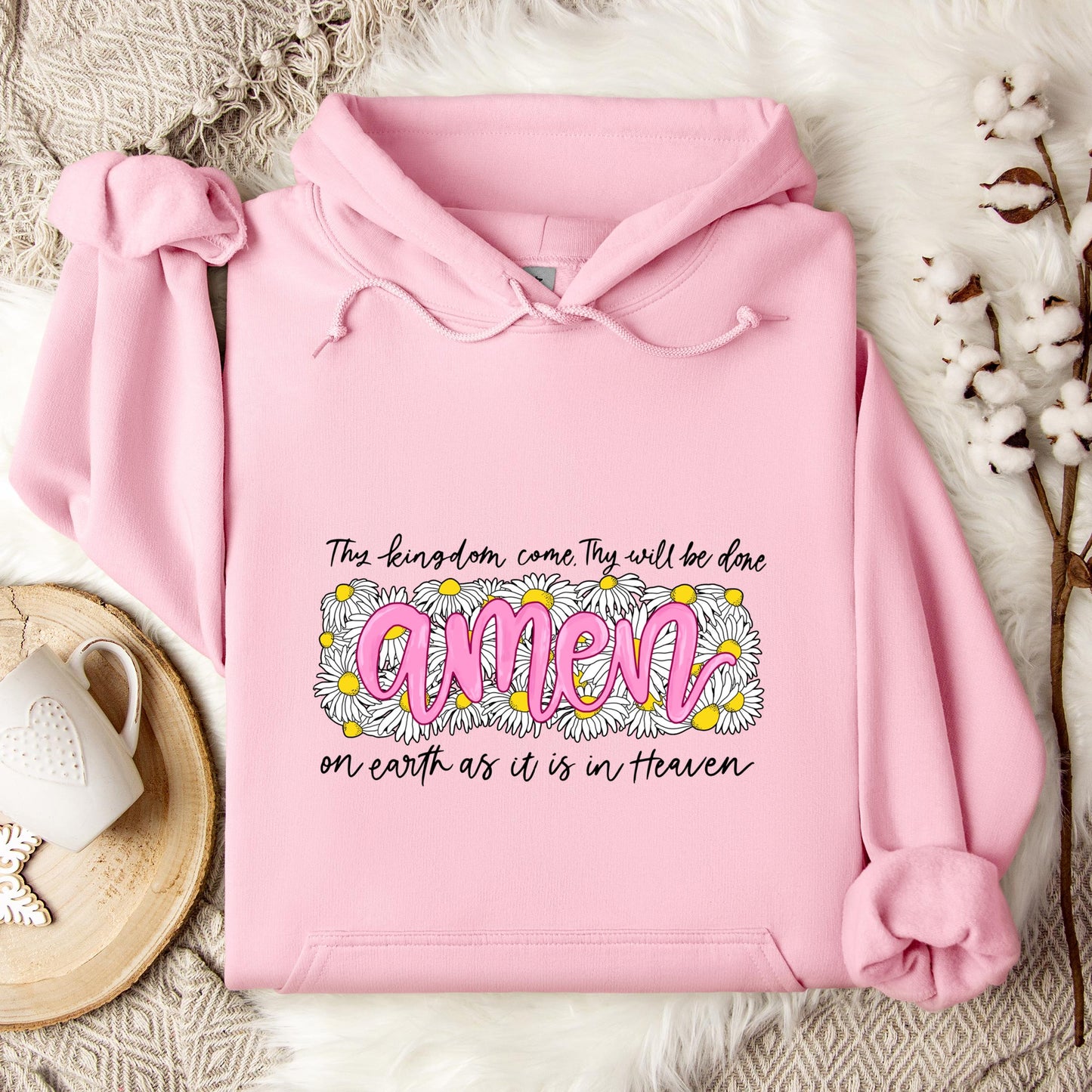 Thy Kingdom Come Thy Will Be Done Hoodie