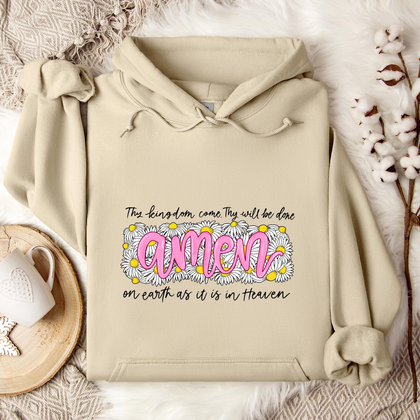 Thy Kingdom Come Thy Will Be Done Hoodie