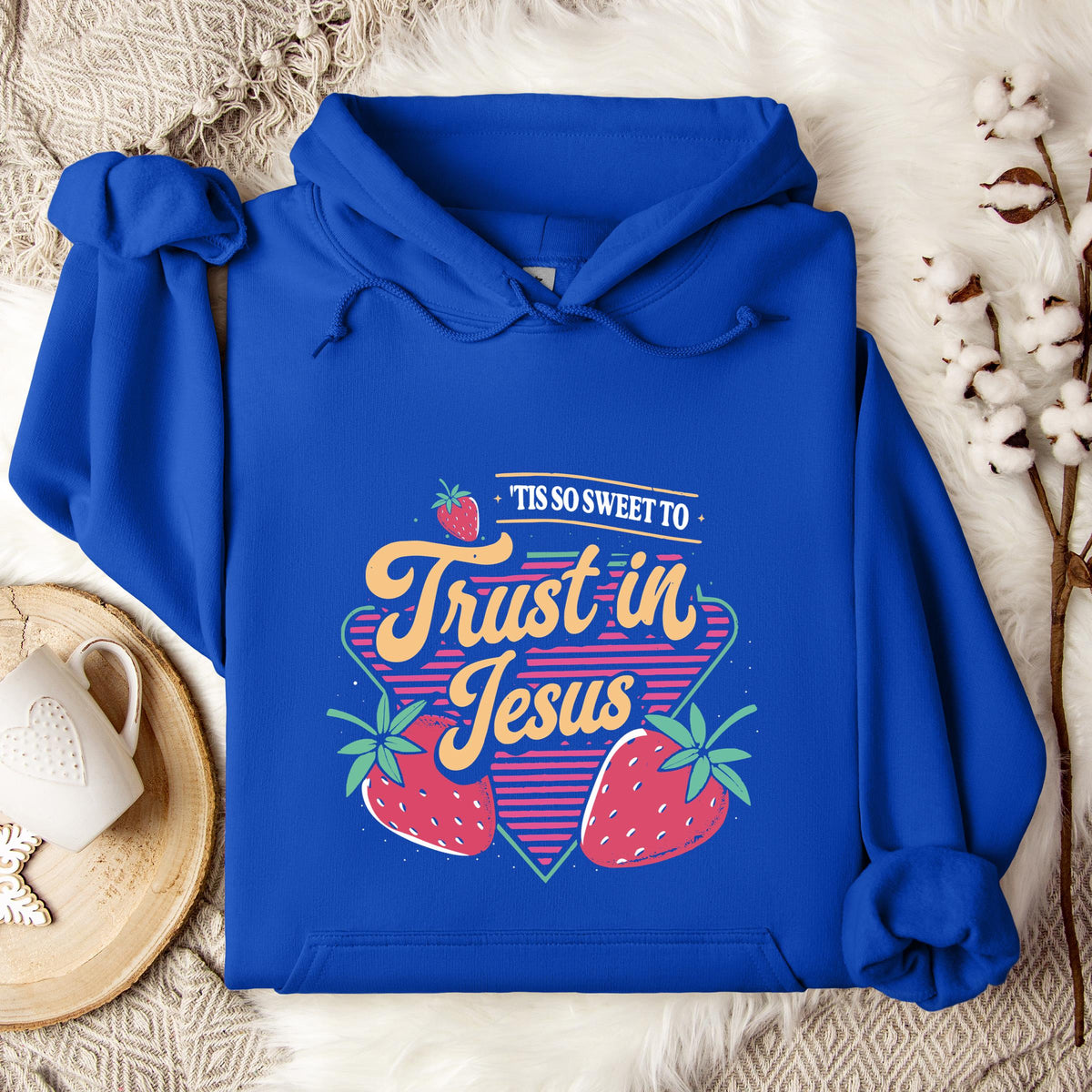 Tis So Sweet To Trust In Jesus Hoodie