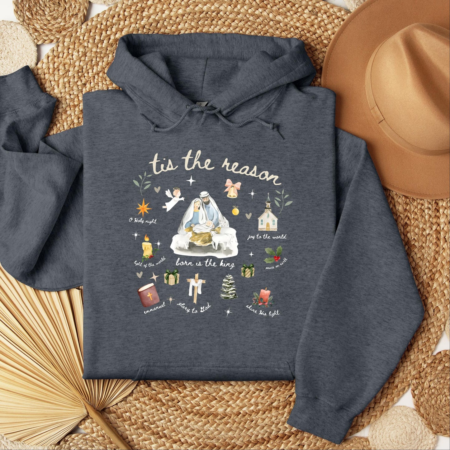 Tis The Reason Nativity Scene