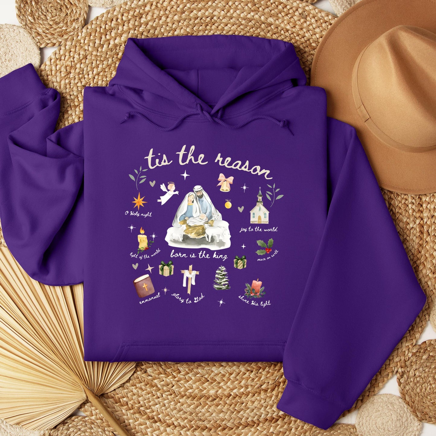 Tis The Reason Nativity Scene