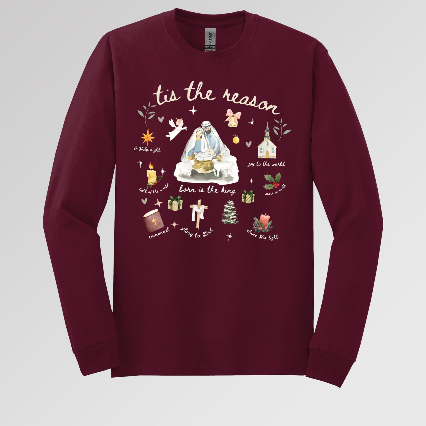 Tis The Reason Nativity Scene