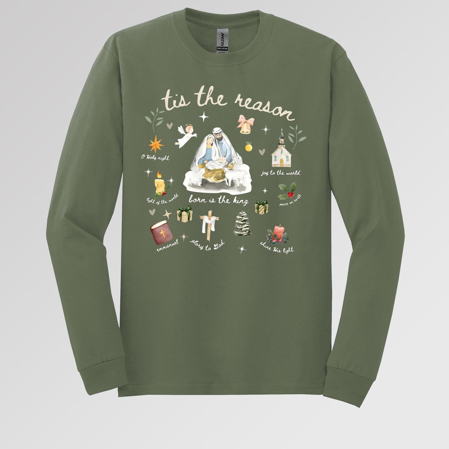 Tis The Reason Nativity Scene