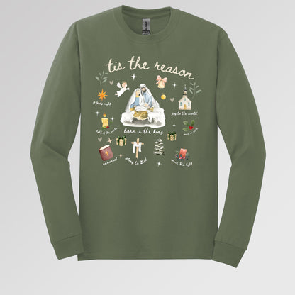 Tis The Reason Nativity Scene