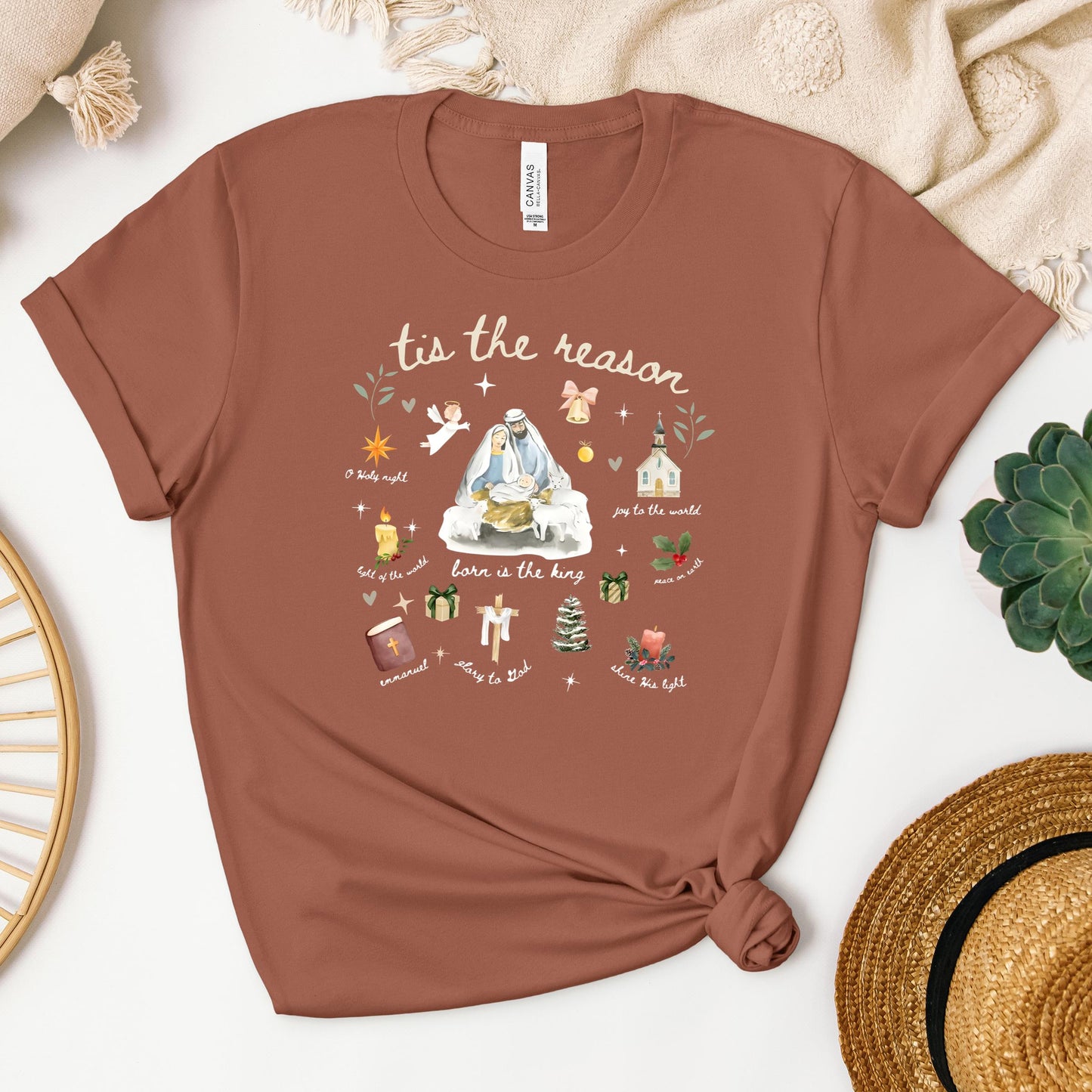 Tis The Reason Nativity Scene