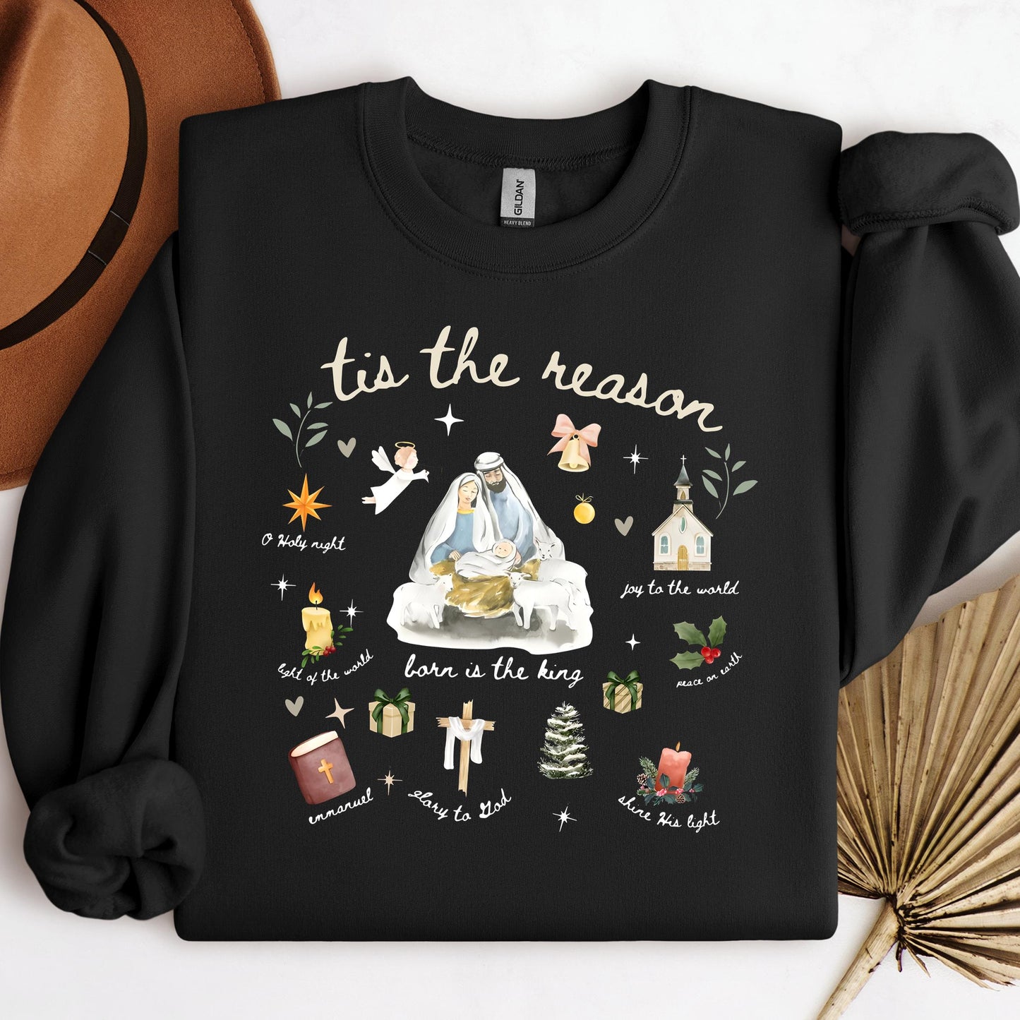 Tis The Reason Nativity Scene