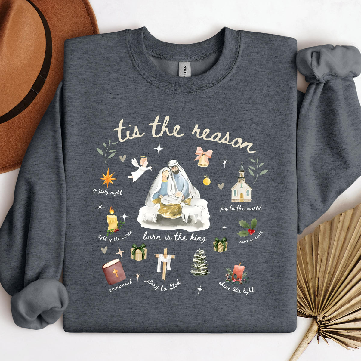 Tis The Reason Nativity Scene