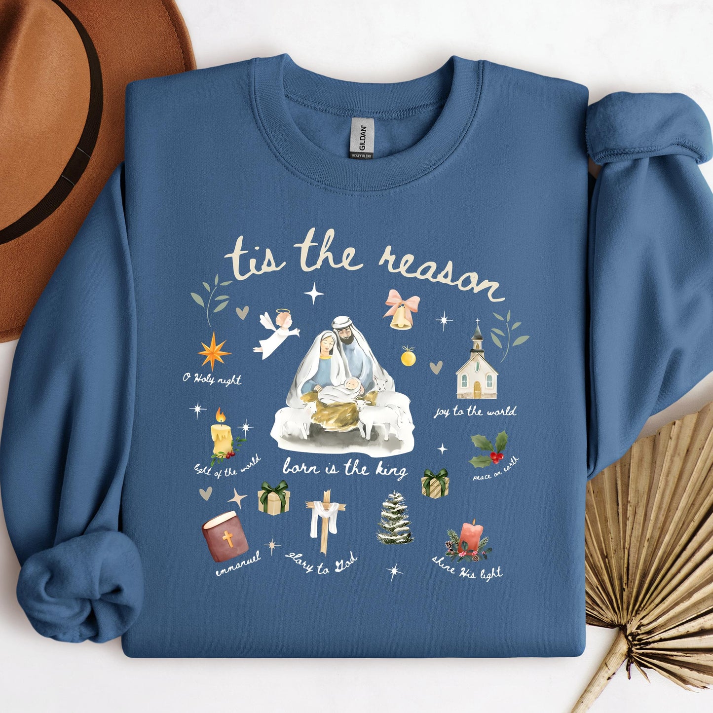 Tis The Reason Nativity Scene