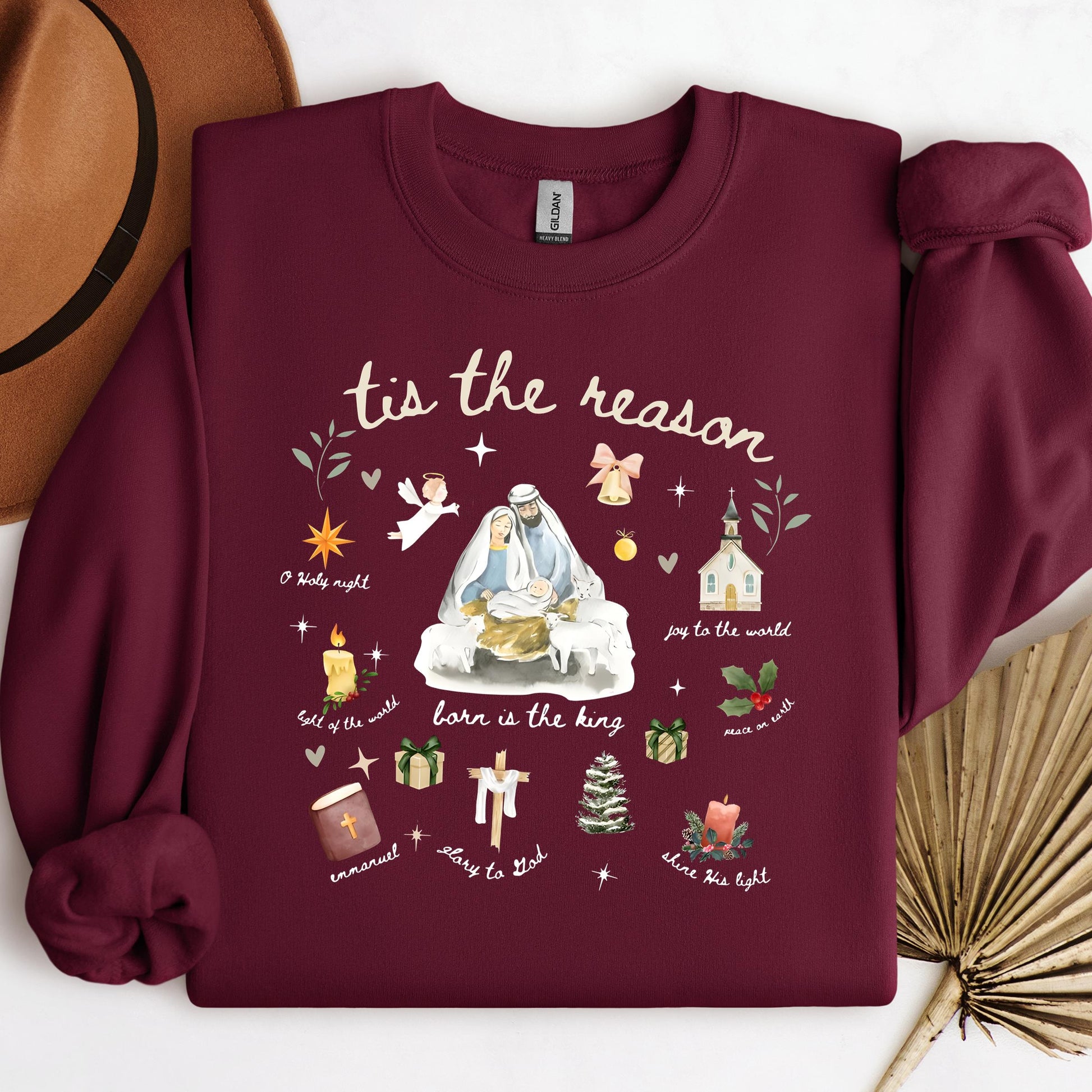 Tis The Reason Nativity Scene