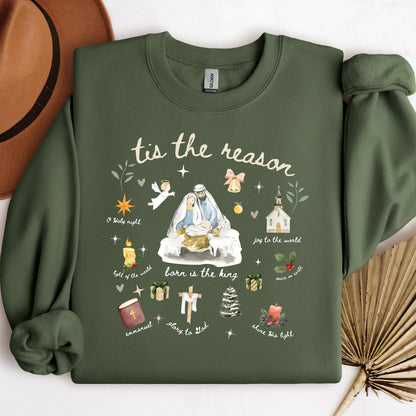 Tis The Reason Nativity Scene
