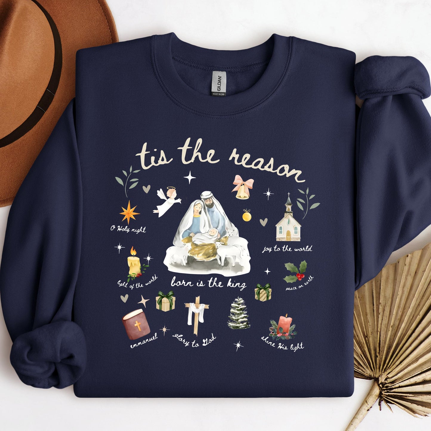 Tis The Reason Nativity Scene