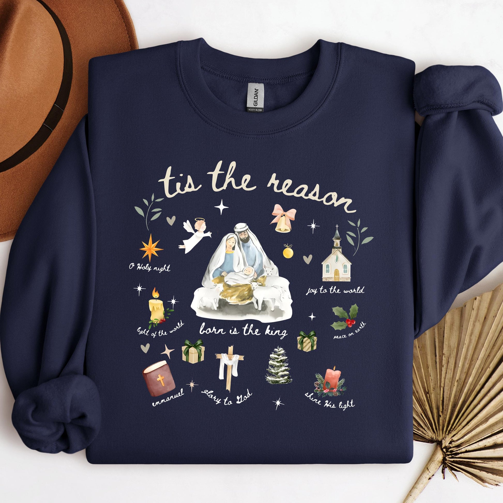 Tis The Reason Nativity Scene