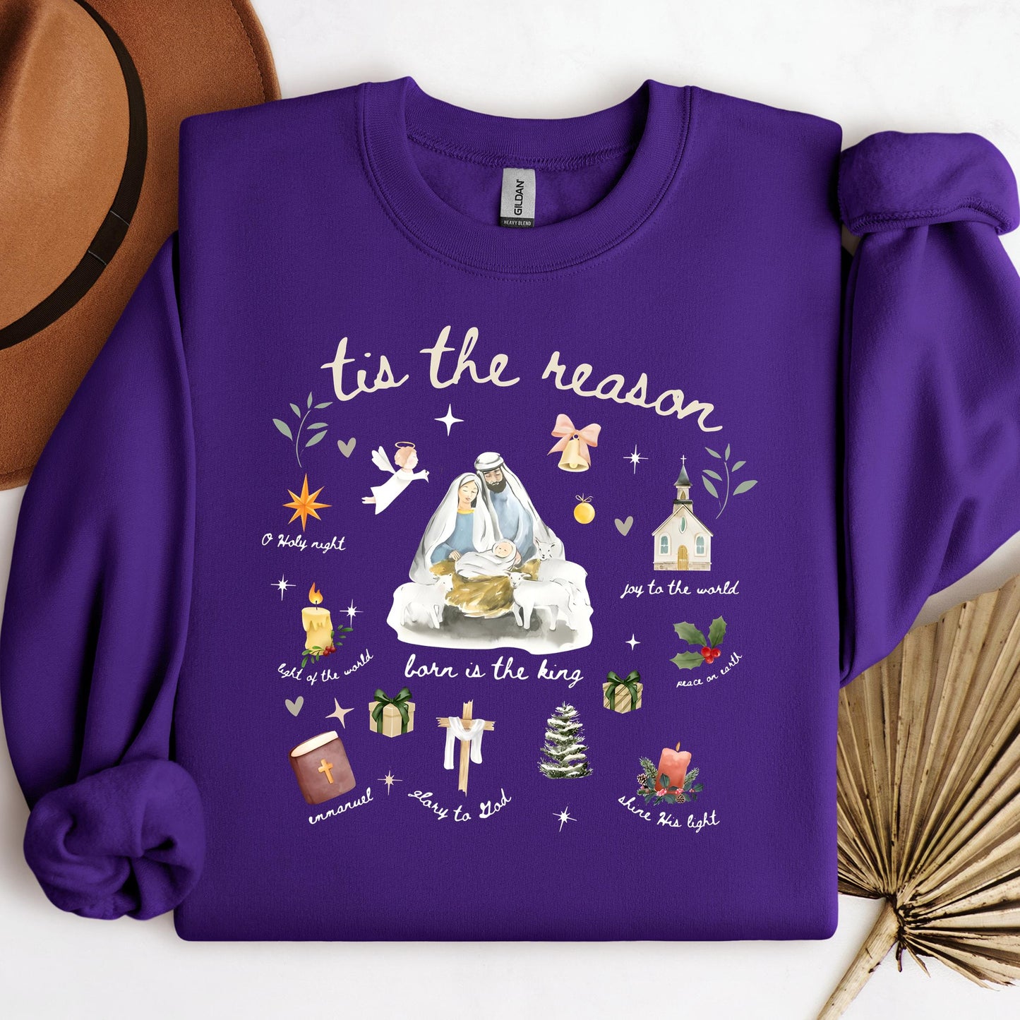 Tis The Reason Nativity Scene