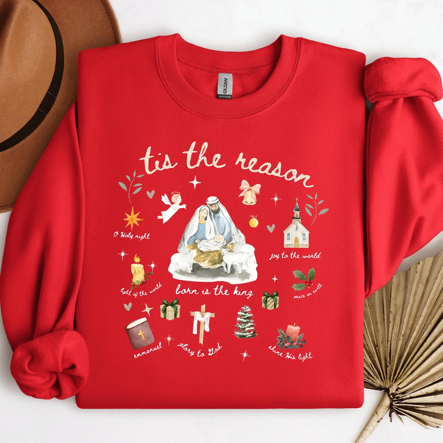 Tis The Reason Nativity Scene