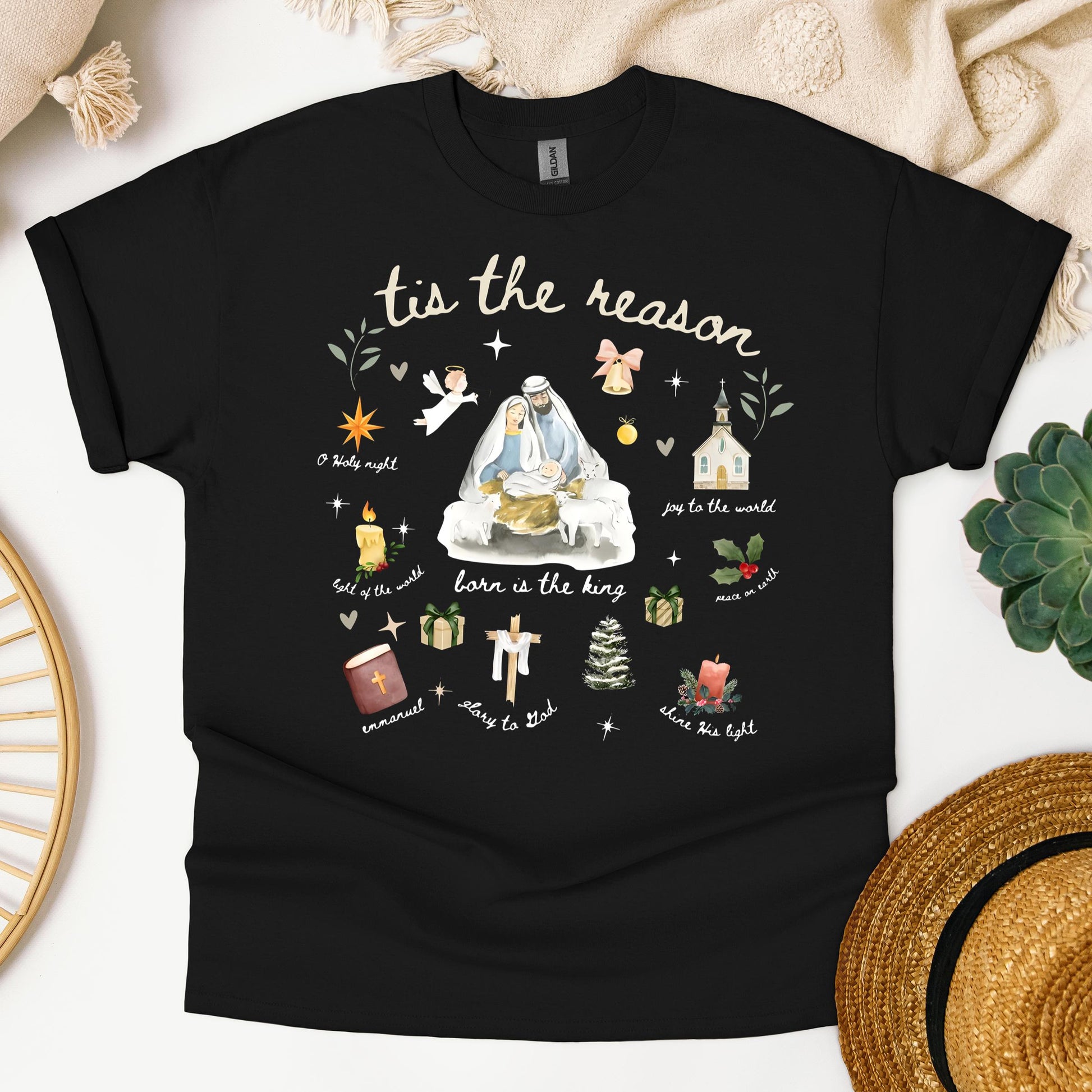 Tis The Reason Nativity Scene