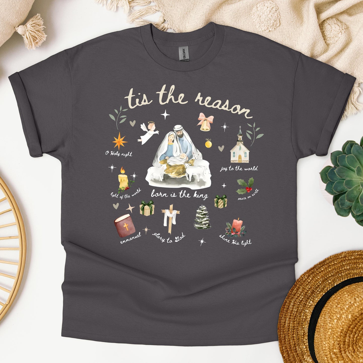 Tis The Reason Nativity Scene