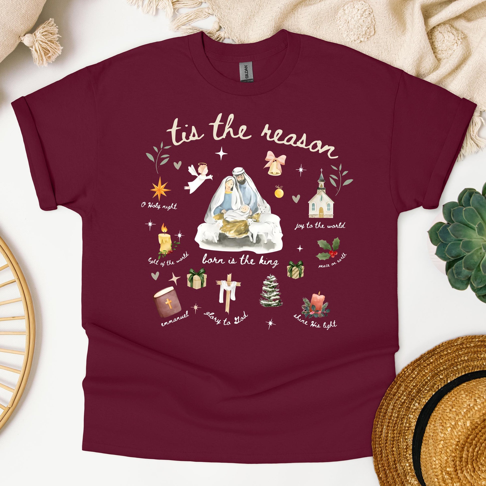 Tis The Reason Nativity Scene