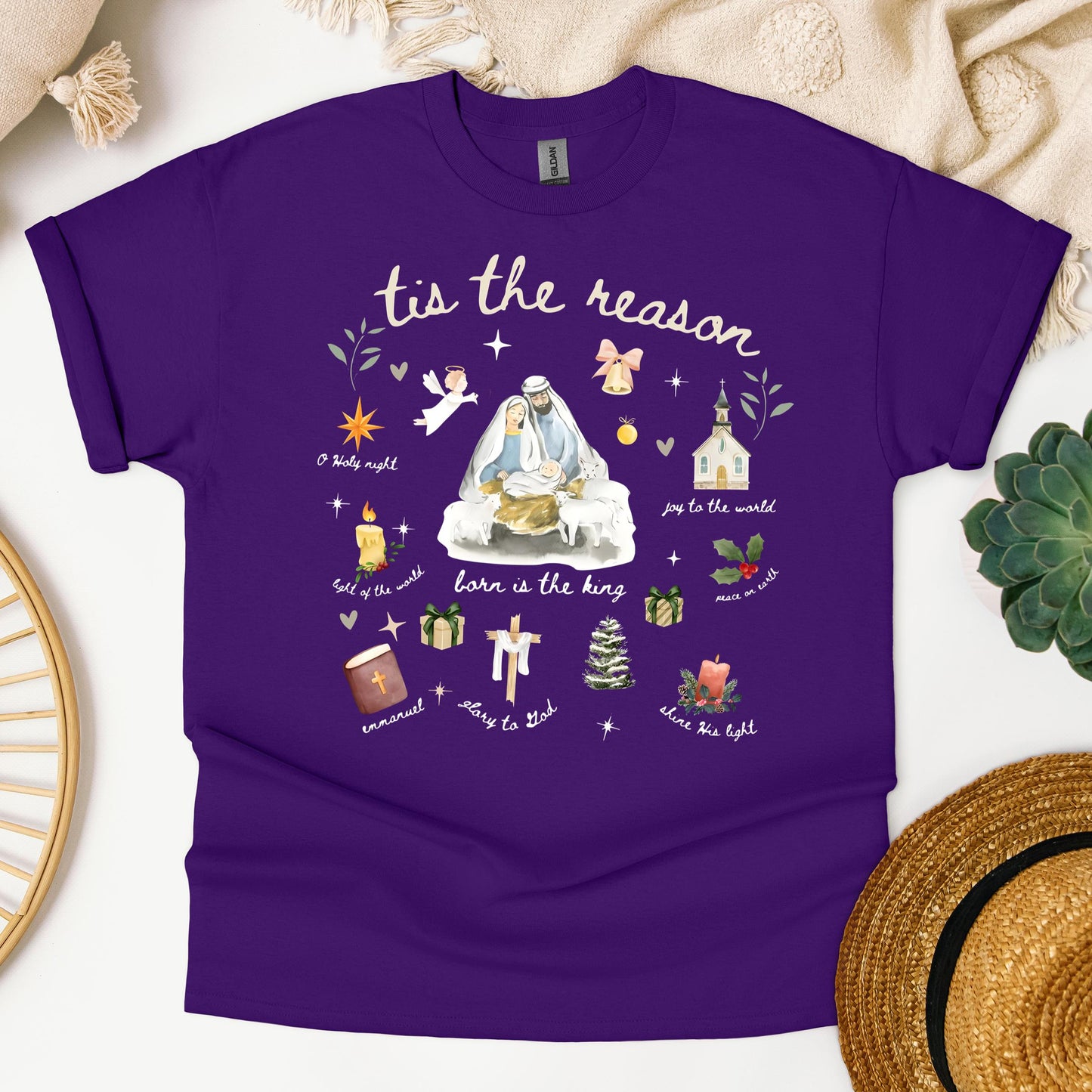 Tis The Reason Nativity Scene