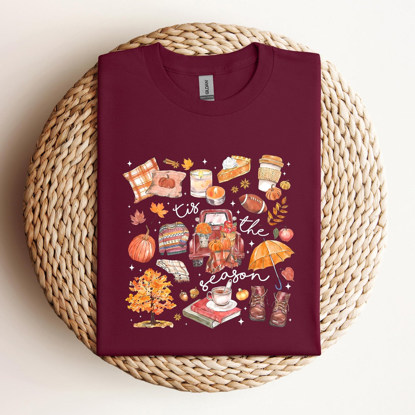 Tis The Season Pumpkin Autumn Fall