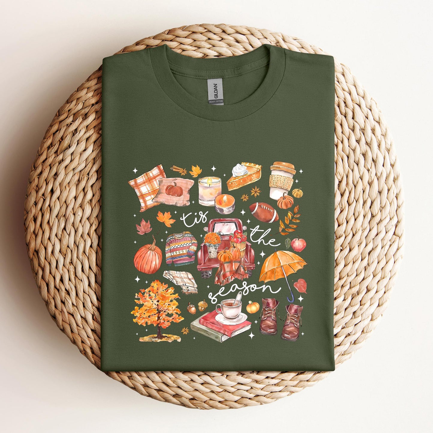 Tis The Season Pumpkin Autumn Fall
