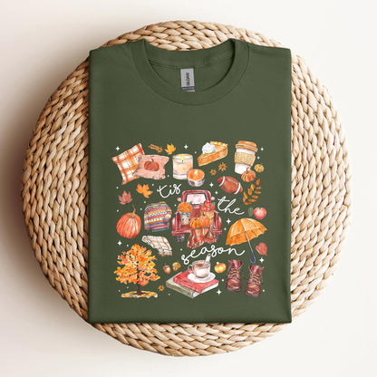 Tis The Season Pumpkin Autumn Fall