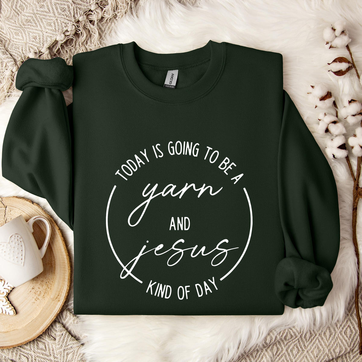 Toady Is Going To Be Kind Of Day Yarn And Jesus Sweatshirt