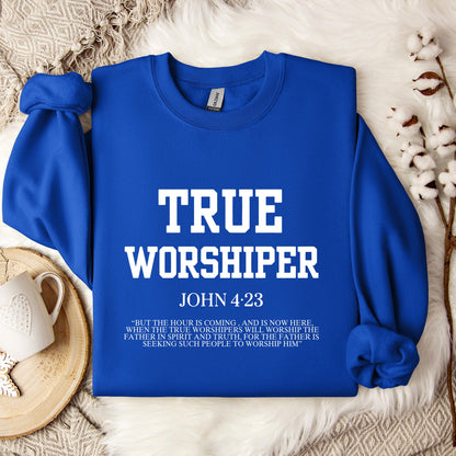 True Worshiper John 4.23 Sweatshirt