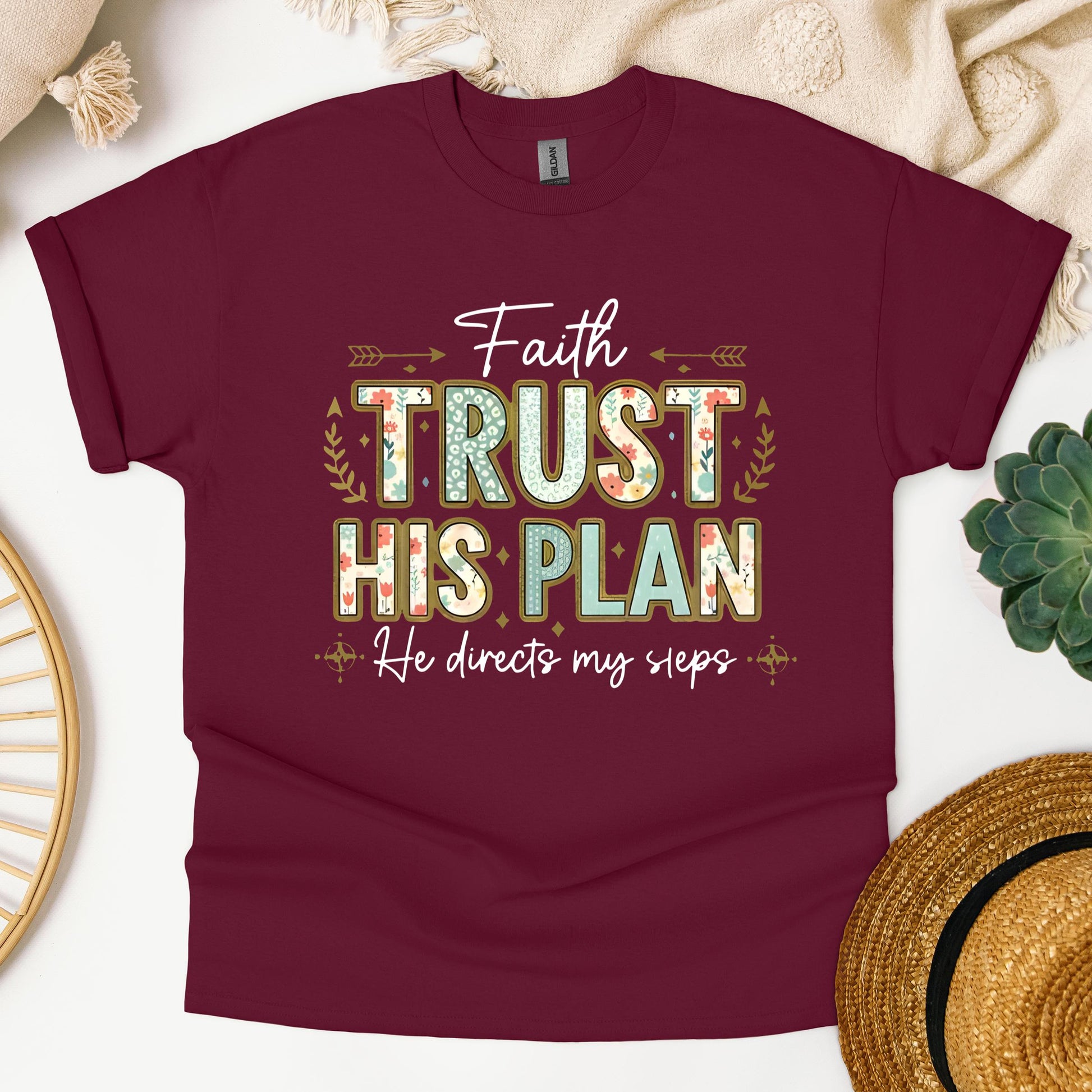Trust His Plan He Directs My Steps