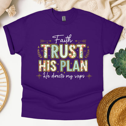 Trust His Plan He Directs My Steps