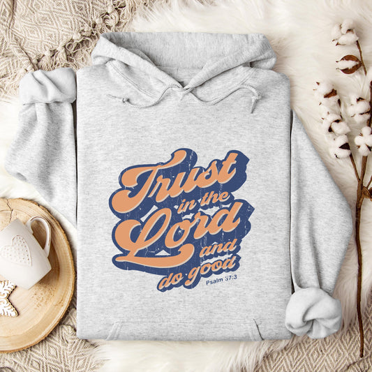 Trust In The Lord And Do Good Psalm 37.3 Hoodie