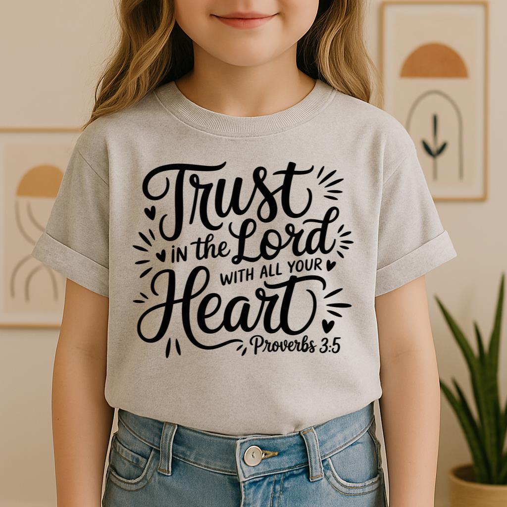 Trust In The Lord With All Your Heart Proverbs 3.5 06