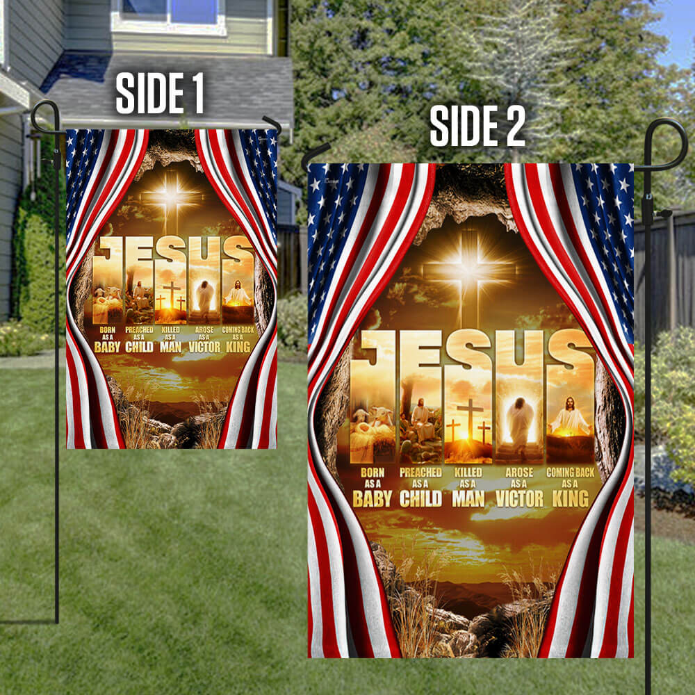 Jesus Flag Coming Back As A King