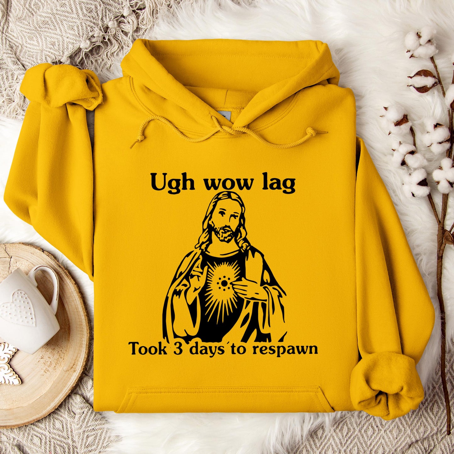 Ugh Wow Lag Took 3 Days To Respawn Hoodie
