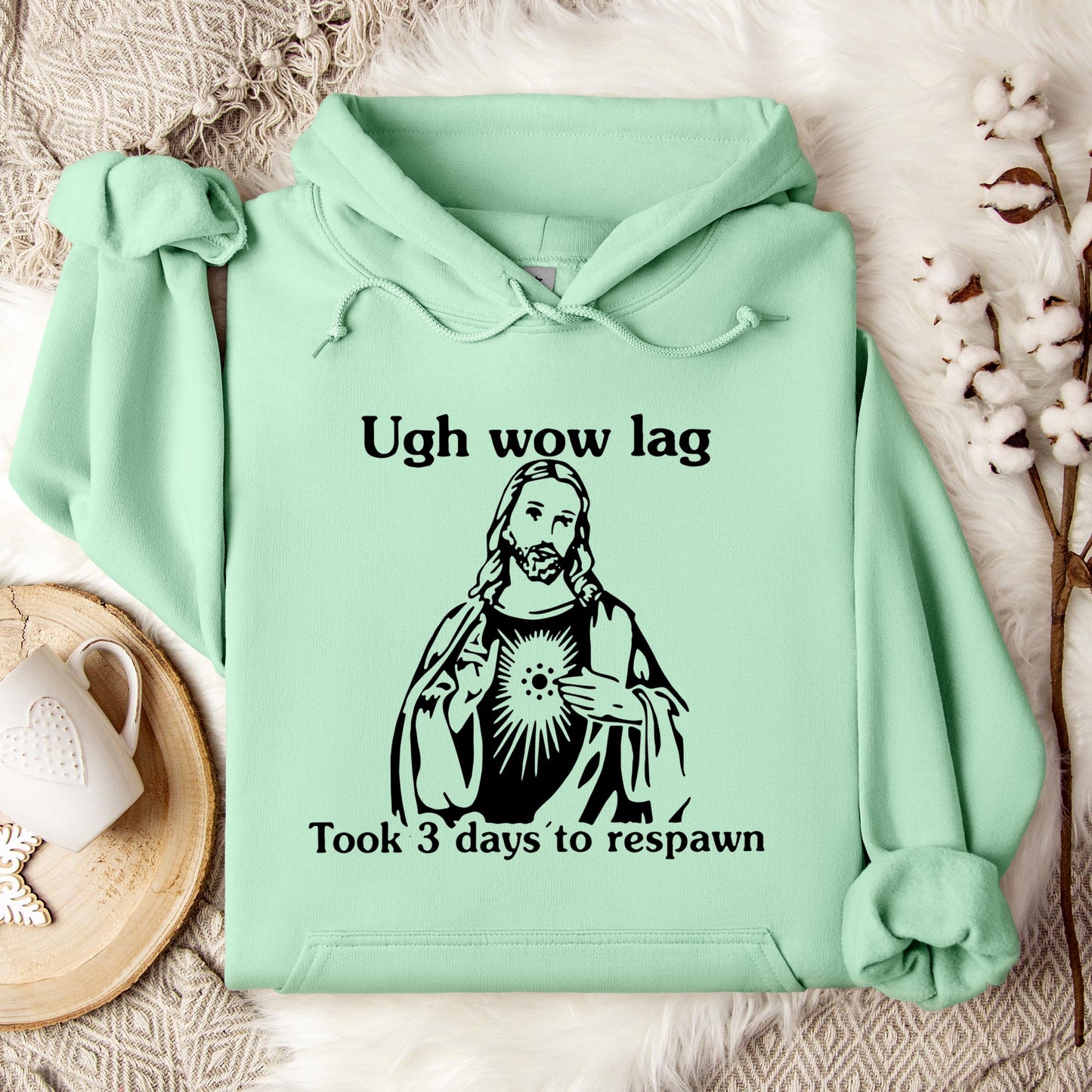 Ugh Wow Lag Took 3 Days To Respawn Hoodie