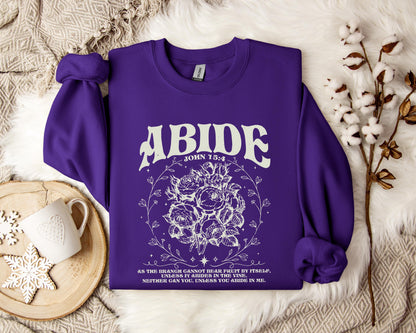 Unless You Abide In Me John 15.4 Sweatshirt