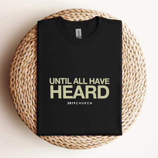 Until All Have Heard 2819 Church