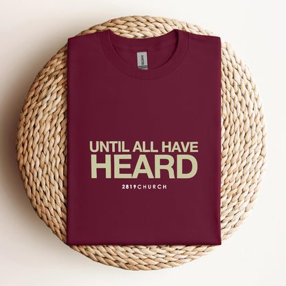 Until All Have Heard 2819 Church
