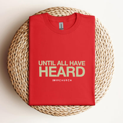 Until All Have Heard 2819 Church