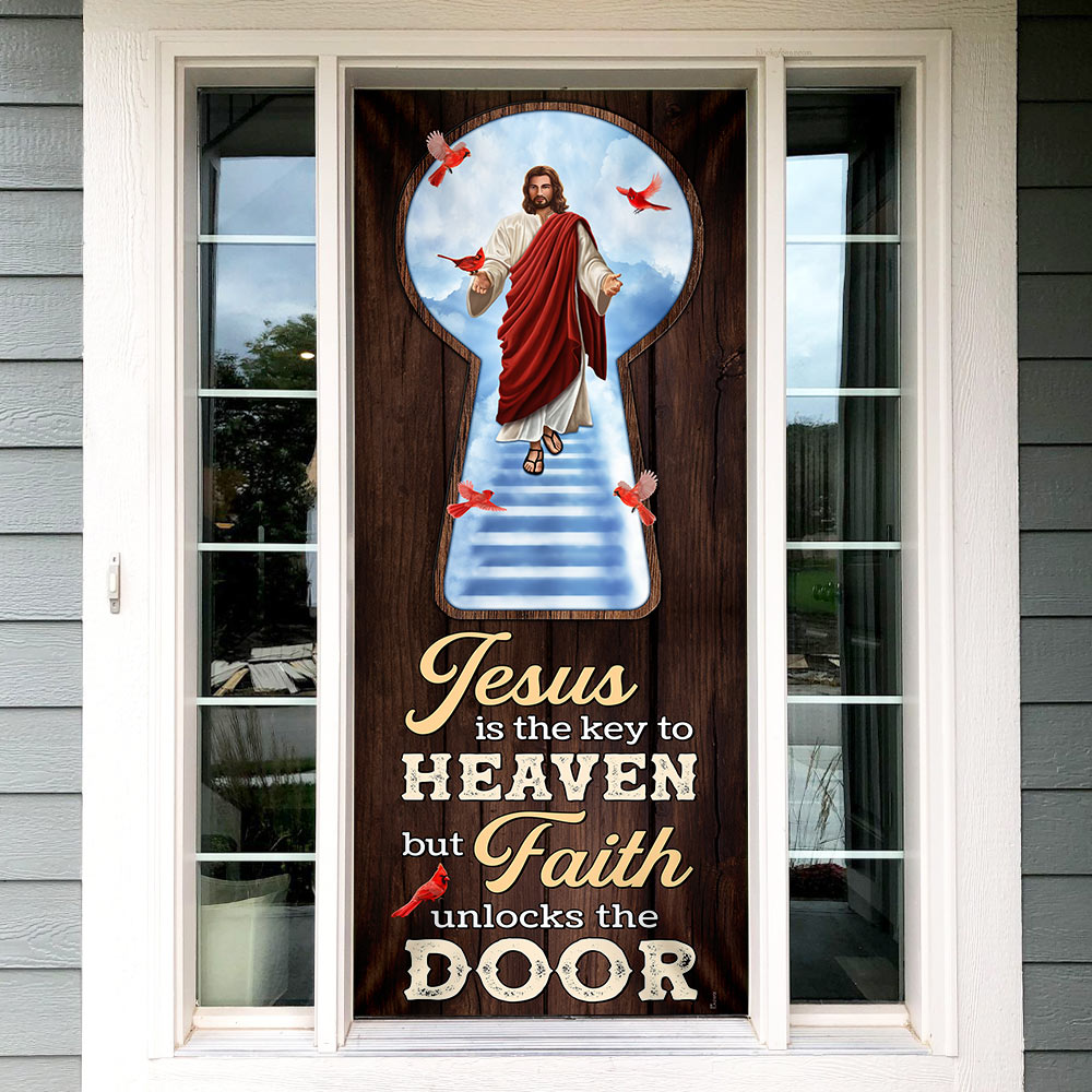 Jesus Is The Key To Heaven Door Cover