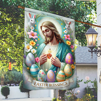 FLAGWIX  Easter Day Jesus Christ Easter Blessings Flag